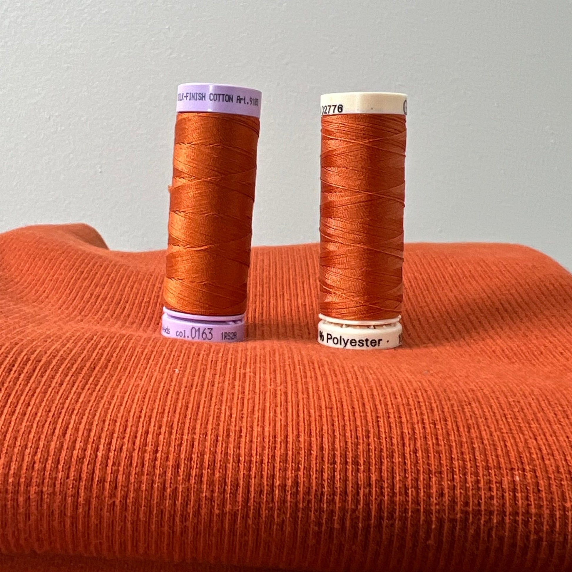 Organic Cotton Fleece 340gsm - Cinnamon Stick - Simplifi Fabric