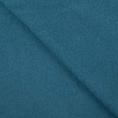 Organic Cotton Polar Fleece - European Import - Petrol - Simplifi Fabric