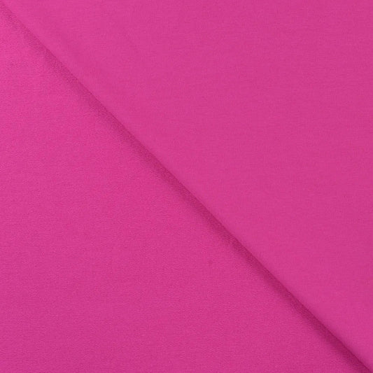 Organic Cotton Stretch French Terry - European Import - Oeko - Tex® - Fuchsia - Simplifi Fabric