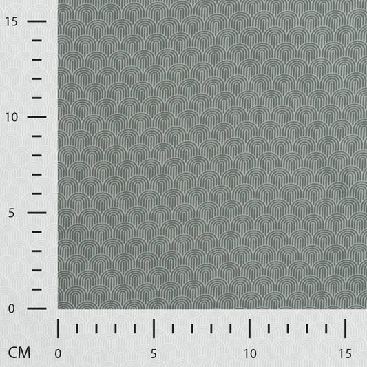 Organic Cotton Stretch Jersey - European Import - Oeko - Tex® - Scales Dusty Mint - Simplifi Fabric