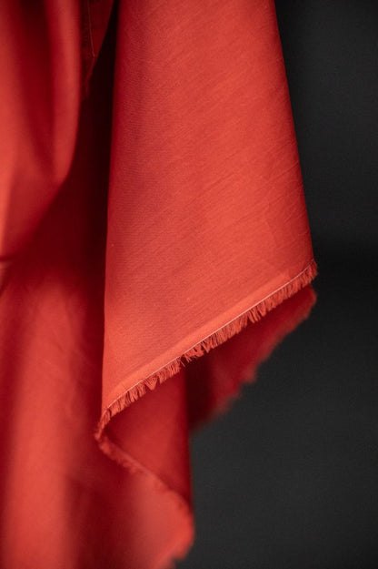 Organic Cotton Voile - Cardinal Red - Merchant & Mills - Simplifi Fabric