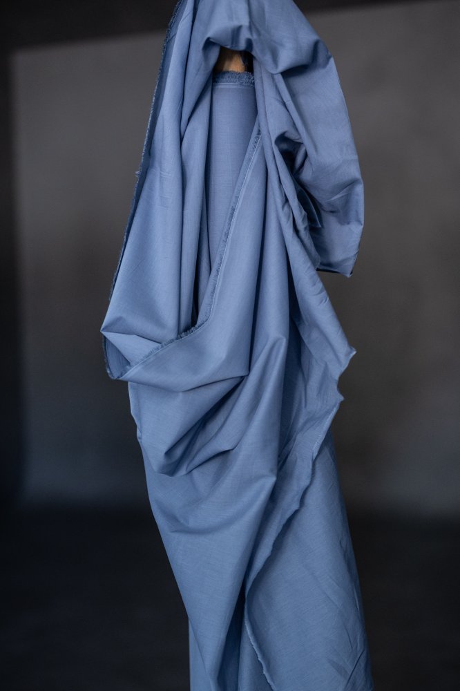 Organic Cotton Voile - Periwinkle Blue - Merchant & Mills - Simplifi Fabric
