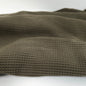 Organic Cotton Waffle / Thermal 250gsm - Army 3 - Simplifi Fabric