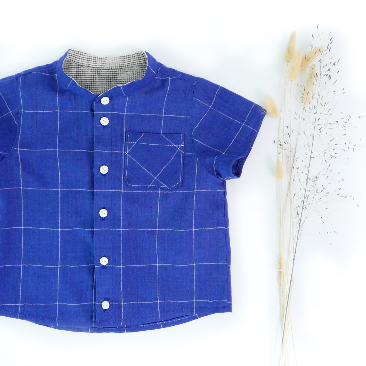 Paris Kids Shirt Sewing Pattern - Kids 3/12 - Ikatee - Simplifi Fabric