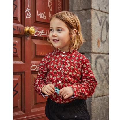 Paris Kids Shirt Sewing Pattern - Kids 3/12 - Ikatee - Simplifi Fabric