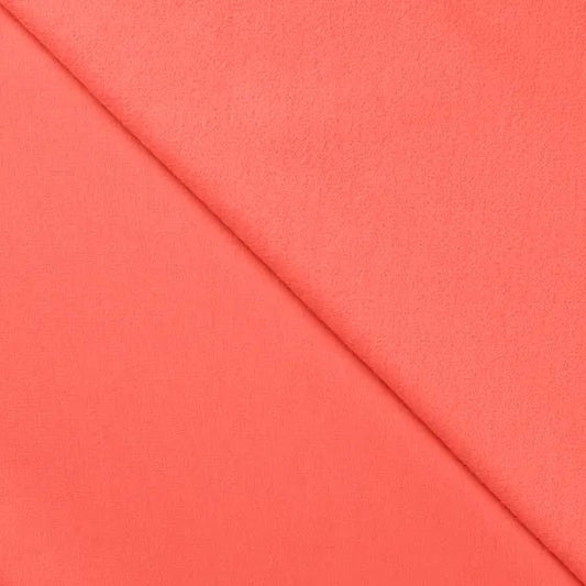 Peach 330 - European Import - Brushed Stretch French Terry - Simplifi Fabric