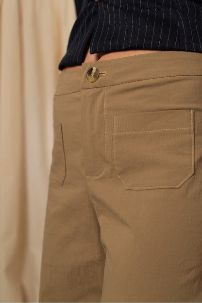 Peachy Pants - Paper Sewing Pattern - Puff And Pencil - Simplifi Fabric