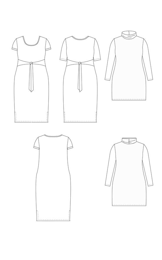 Pembroke Dress & Tunic Paper Pattern - Cashmerette - Simplifi Fabric