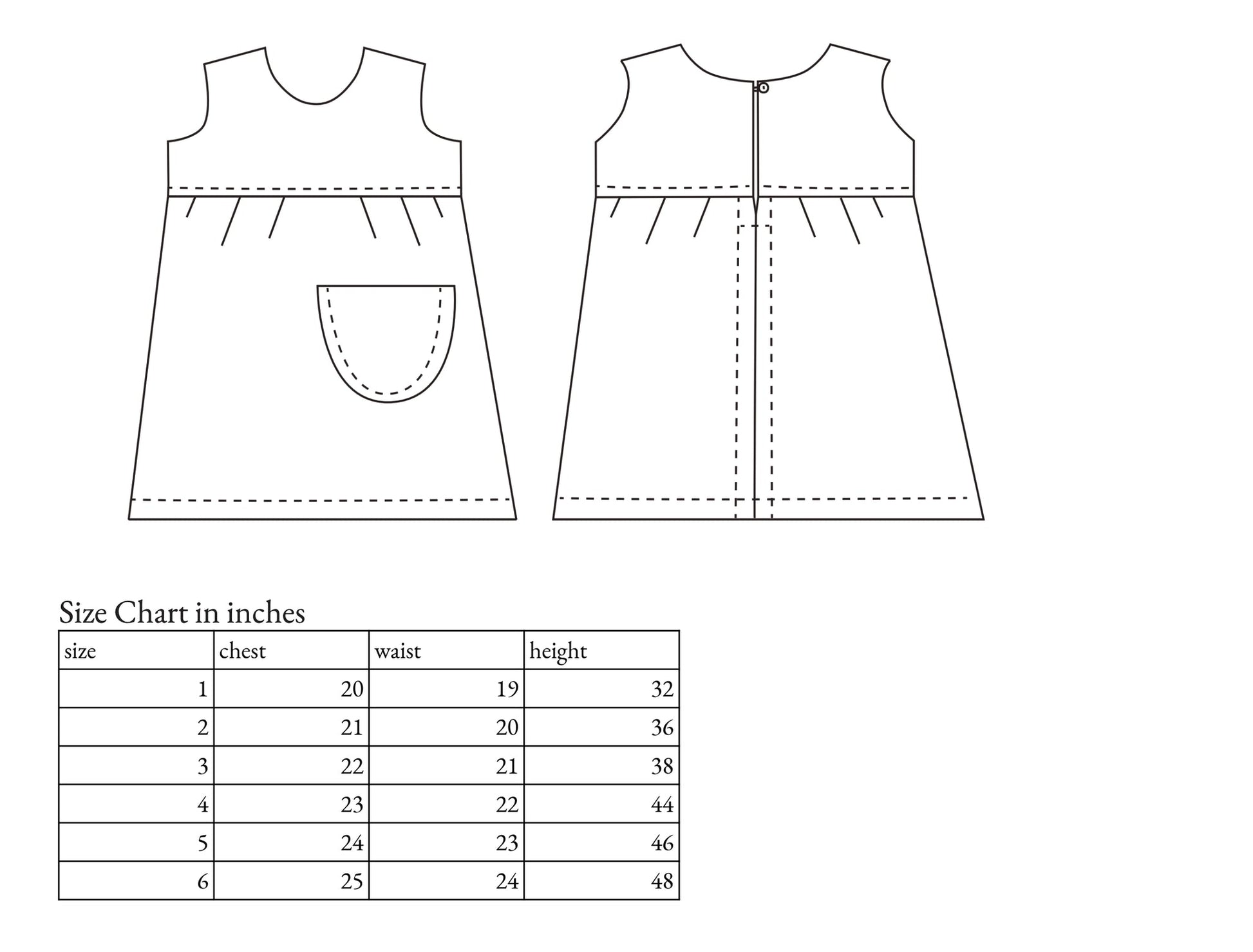 Pencil Dress & Iron on Decals Childrens Sewing Pattern - Fiona Hanna - Simplifi Fabric