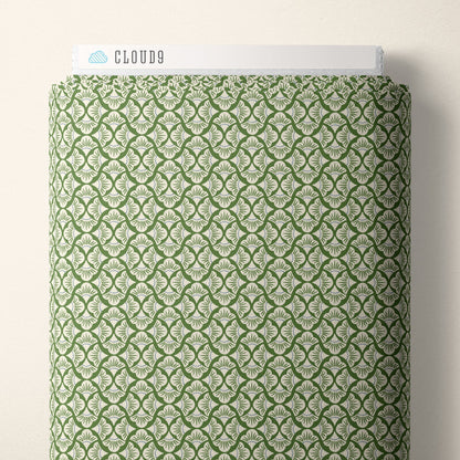Petal Reverie - Green - Summer Garden - House Of Haricot - Cloud 9 Fabrics - Poplin - Simplifi Fabric