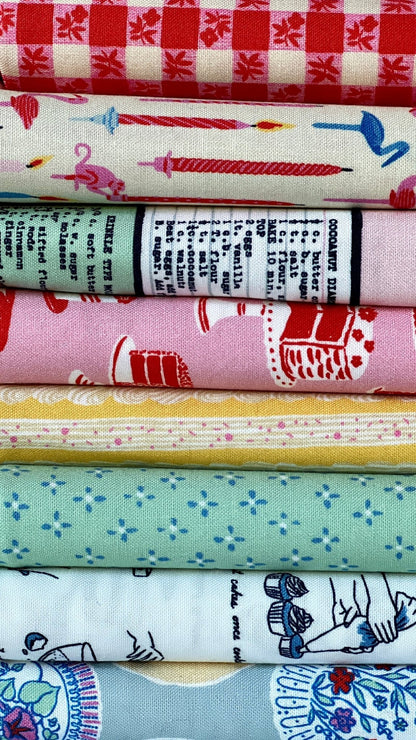 Piece Of Cake! - Buttercream - Emily Taylor - Cloud 9 Fabrics - Poplin - Simplifi Fabric