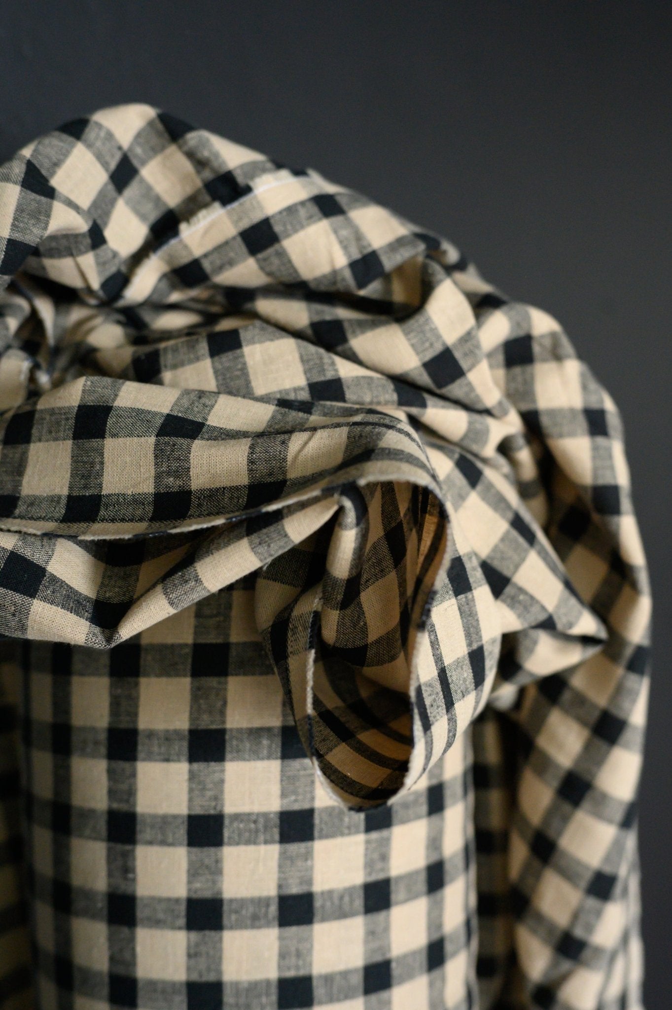 Piper Gingham BCI Cotton / Linen - European Import - Merchant & Mills - Simplifi Fabric