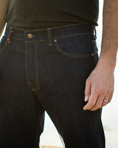 Quadra Jeans Mens PDF Sewing Pattern - Thread Theory - Simplifi Fabric