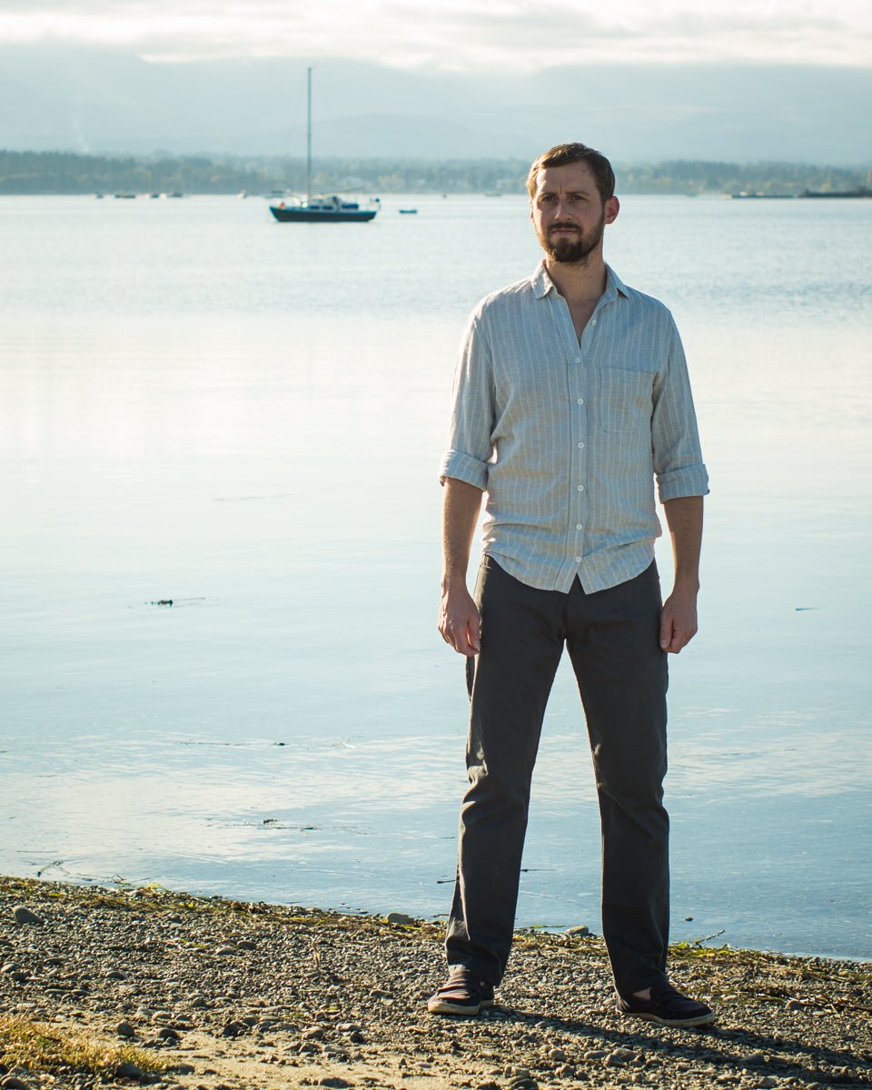 Quadra Jeans Mens PDF Sewing Pattern - Thread Theory - Simplifi Fabric