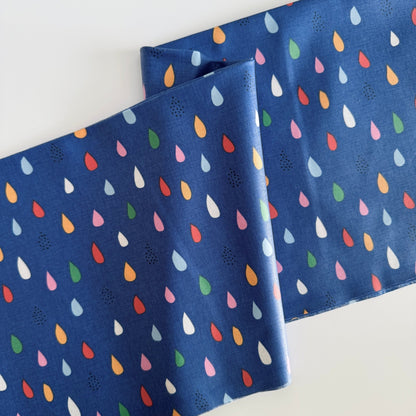 Rainbow Drizzle - Sandra Hutter for Cloud9 Fabrics - Broadcloth with Matte Laminate - Simplifi Fabric