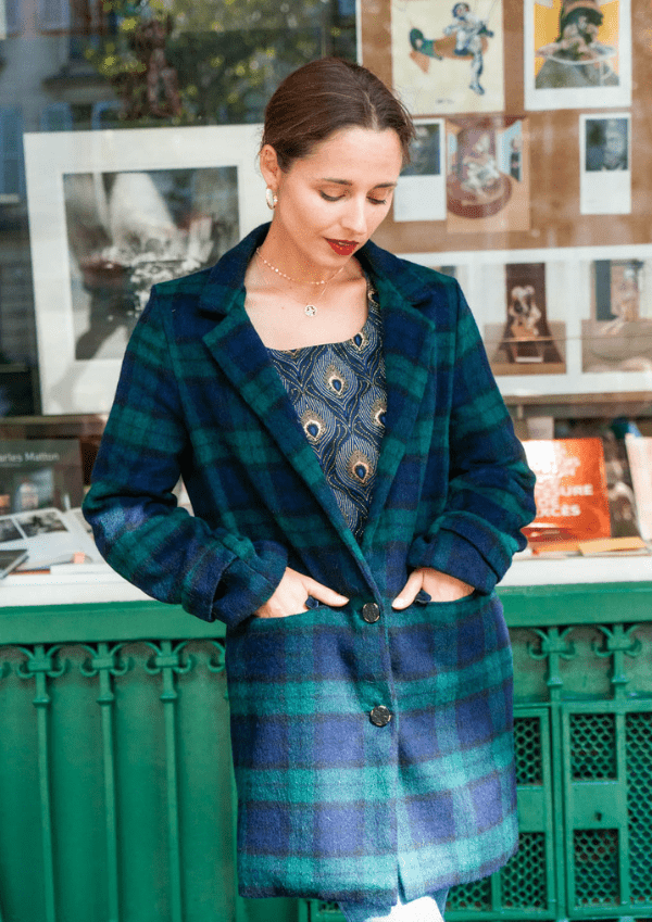 Ray Coat Paper Sewing Pattern - Maison Fauve - Simplifi Fabric