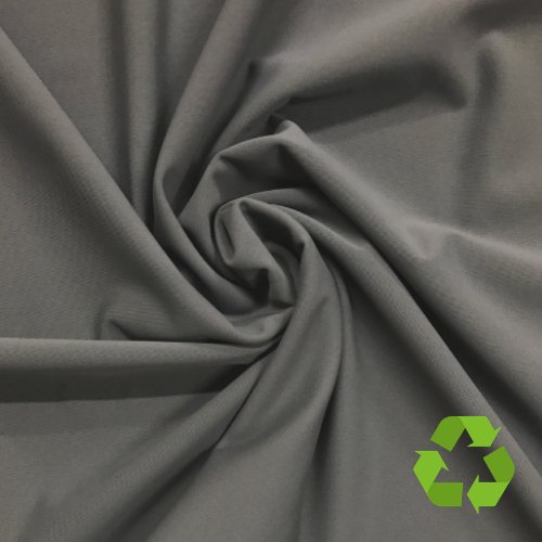 Repreve® Recycled Polyester Spandex Jersey - Grey - 205gsm - Simplifi Fabric