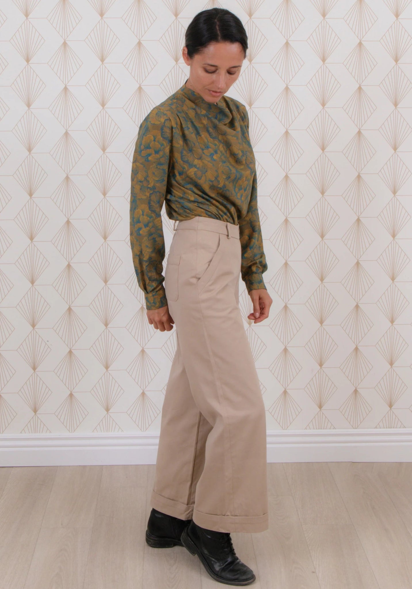 Résif Trousers Paper Sewing Pattern - Maison Fauve - Simplifi Fabric