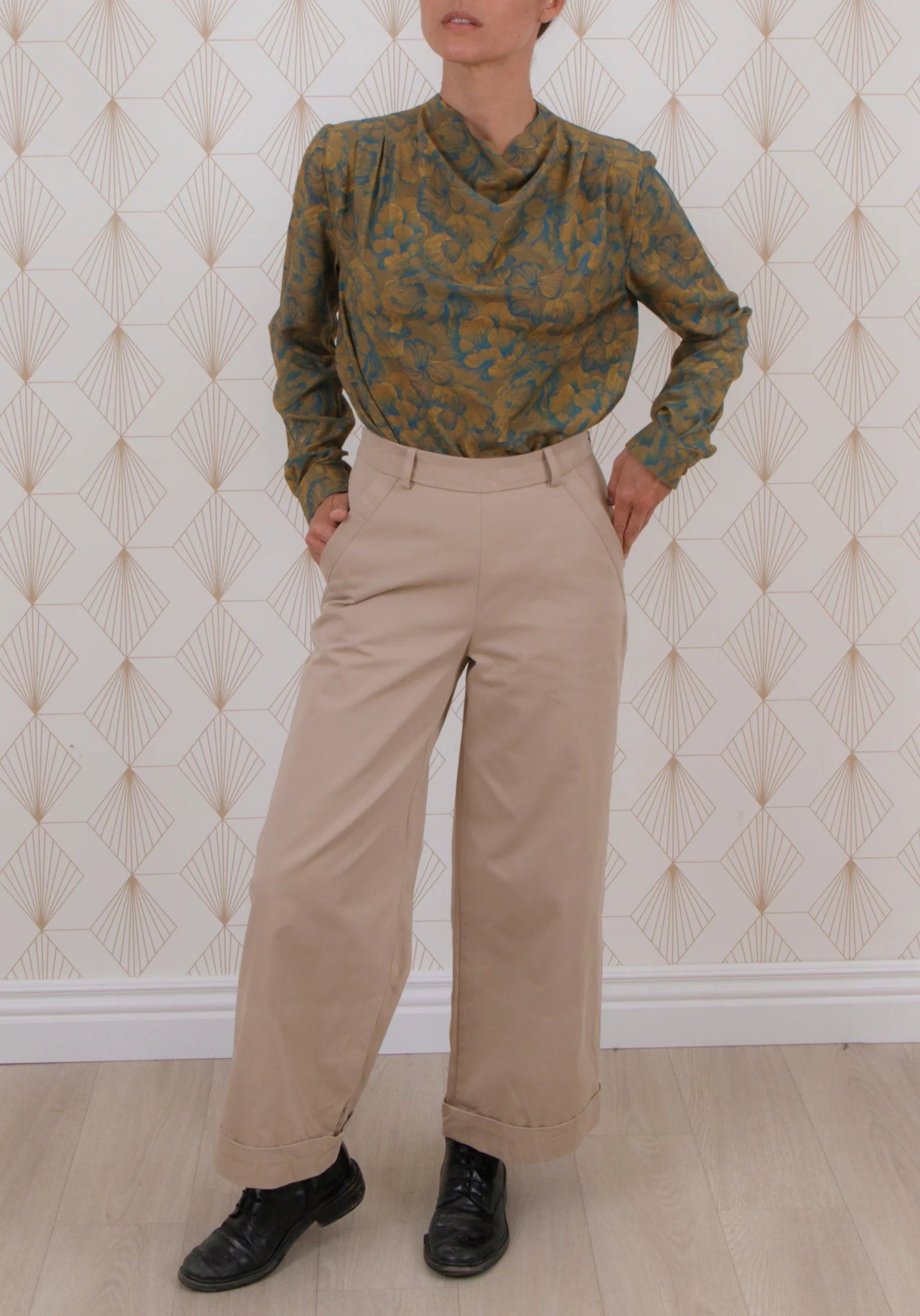 Résif Trousers Paper Sewing Pattern - Maison Fauve - Simplifi Fabric