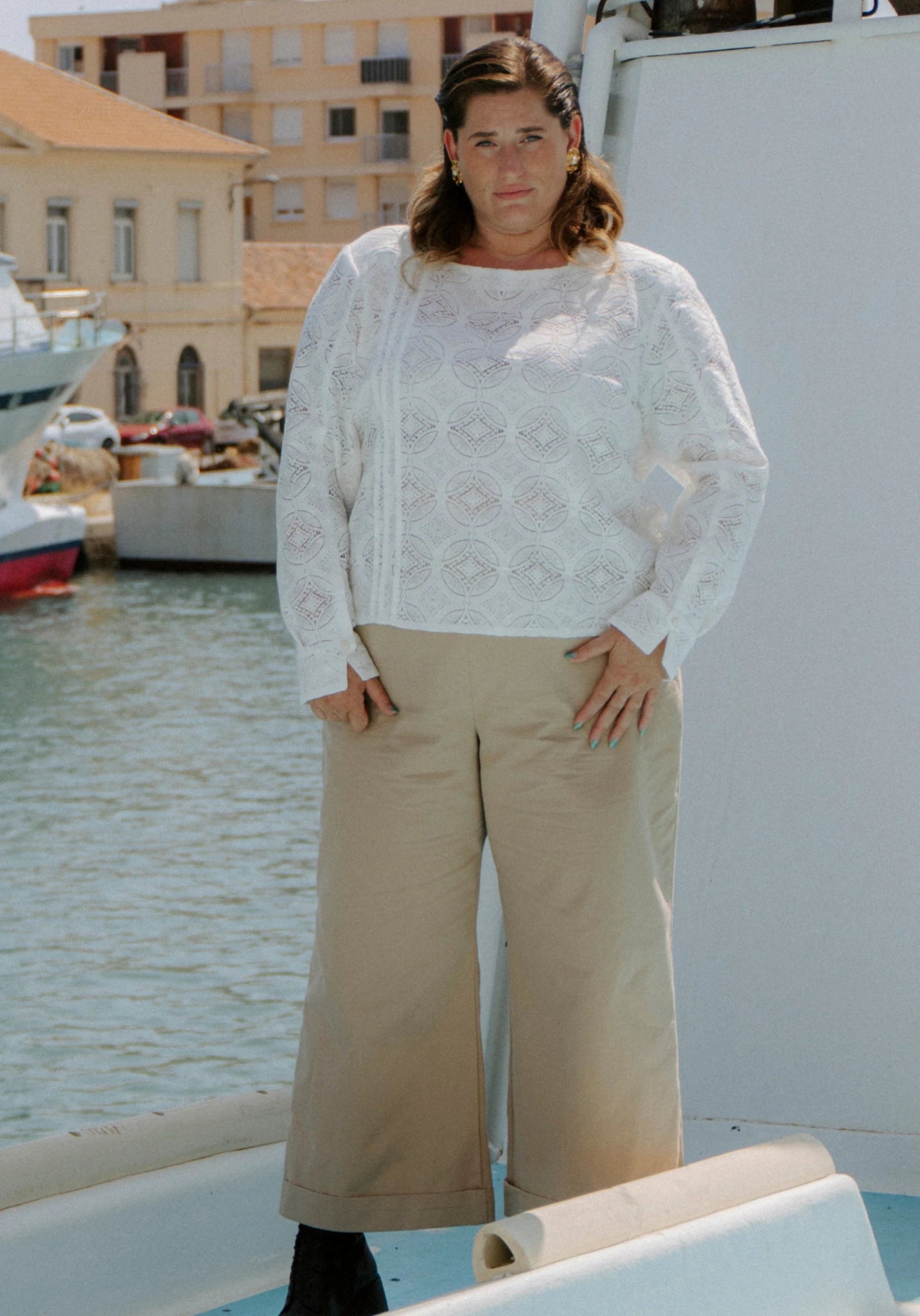 Résif Trousers Paper Sewing Pattern - Maison Fauve - Simplifi Fabric