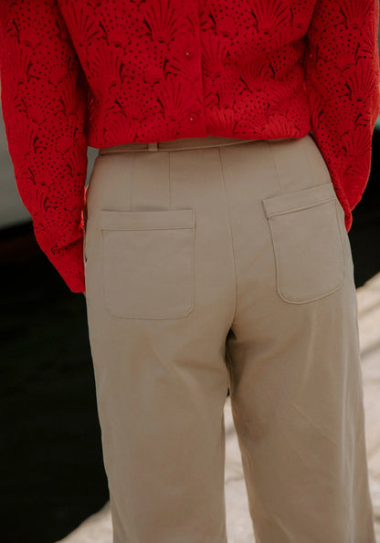 Résif Trousers Paper Sewing Pattern - Maison Fauve - Simplifi Fabric