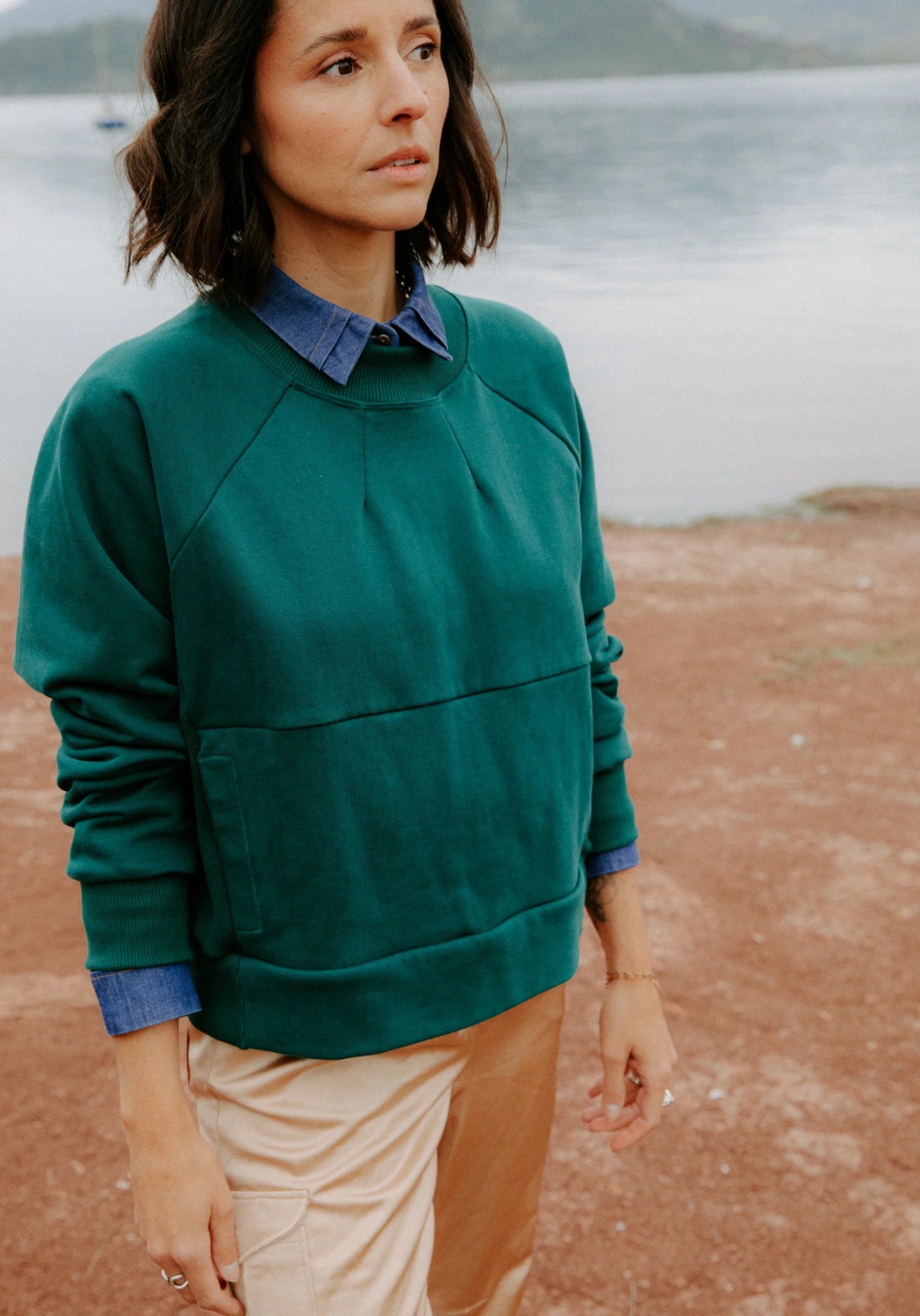 Ressac Sweatshirt Paper Sewing Pattern - Maison Fauve - Simplifi Fabric
