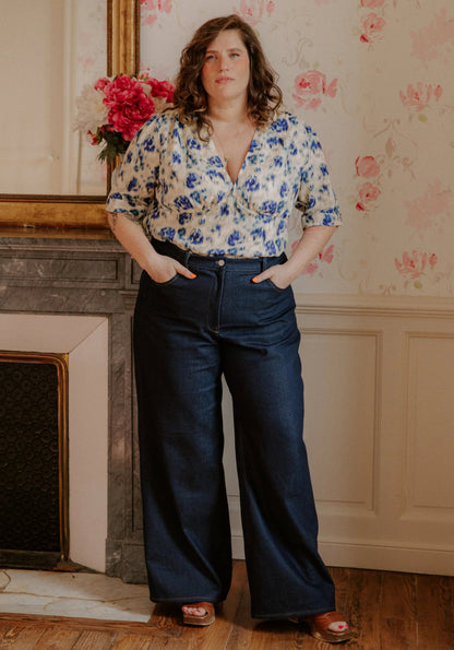 Ronsard Jeans Paper Sewing Pattern - Maison Fauve - Simplifi Fabric