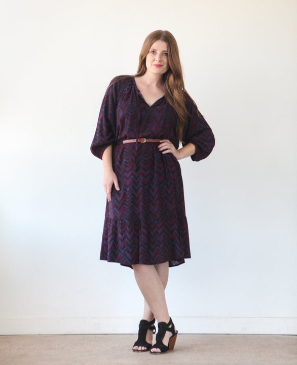 Roscoe Blouse & Dress Sewing Pattern - True Bias - Simplifi Fabric