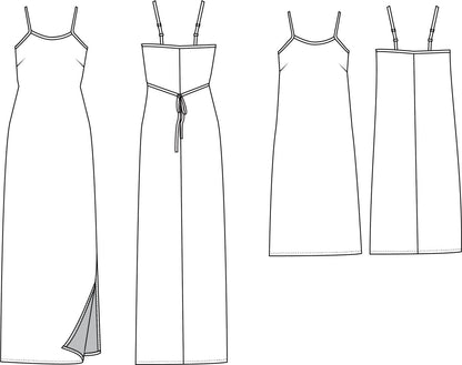 Saltwater Slip Dress Pattern - Friday Pattern Company - Simplifi Fabric