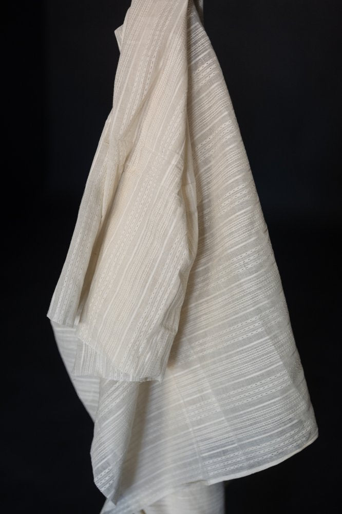 Sampler Stripe Natural Indian Cotton - Merchant & Mills - Simplifi Fabric