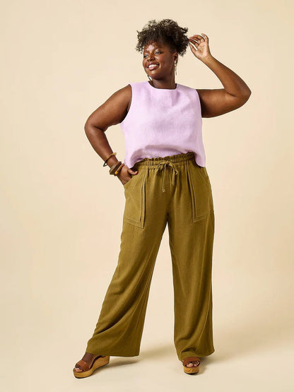 Sepia Pants & Shorts Pattern - Closet Core Patterns - Simplifi Fabric