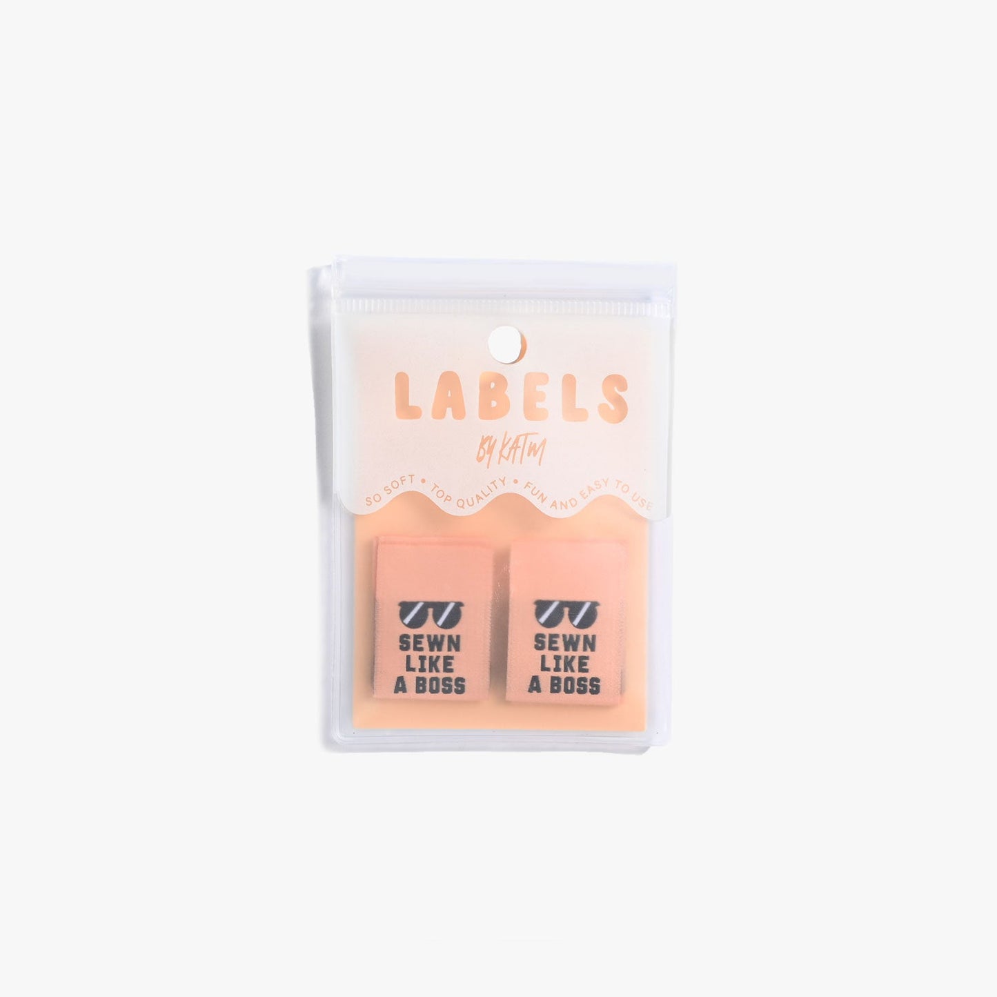 "SEWN LIKE A BOSS" Woven Label Pack - Kylie And The Machine - Simplifi Fabric