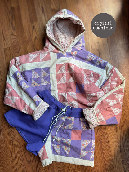 Shorts - PDF Pattern - Hot Girl Quilting - Simplifi Fabric