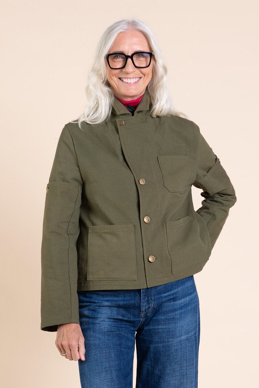 Sienna Maker Jacket Pattern - Closet Core Patterns - Simplifi Fabric