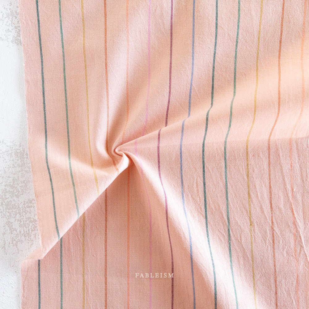 Skinny Stripe - Shell (REVERSIBLE) - Lucky Loom - Fableism Supply Co. - Simplifi Fabric