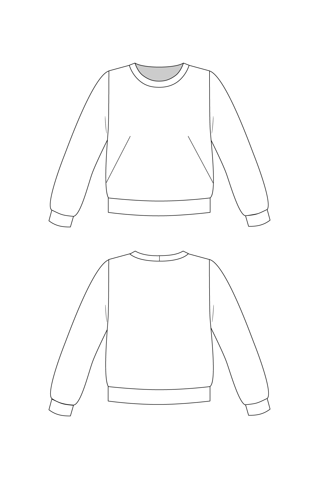 Sloane Sweatshirt - PDF Pattern - Named Clothing - Simplifi Fabric