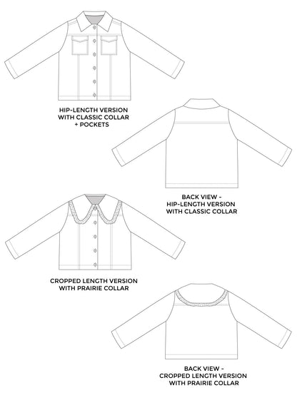 Sonny Jacket Pattern - Tilly And The Buttons - Simplifi Fabric