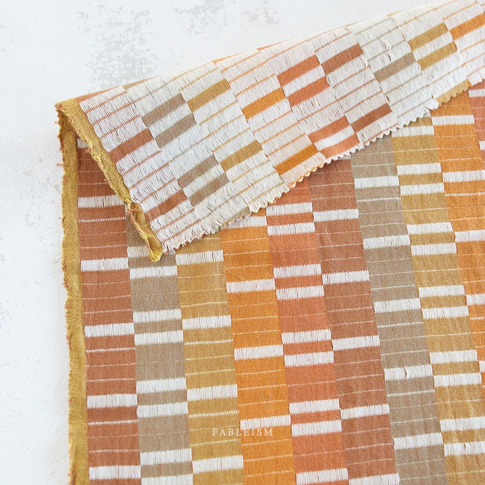 Southwest Stripe - Saddle (REVERSIBLE) - Lucky Loom - Fableism Supply Co. - Simplifi Fabric