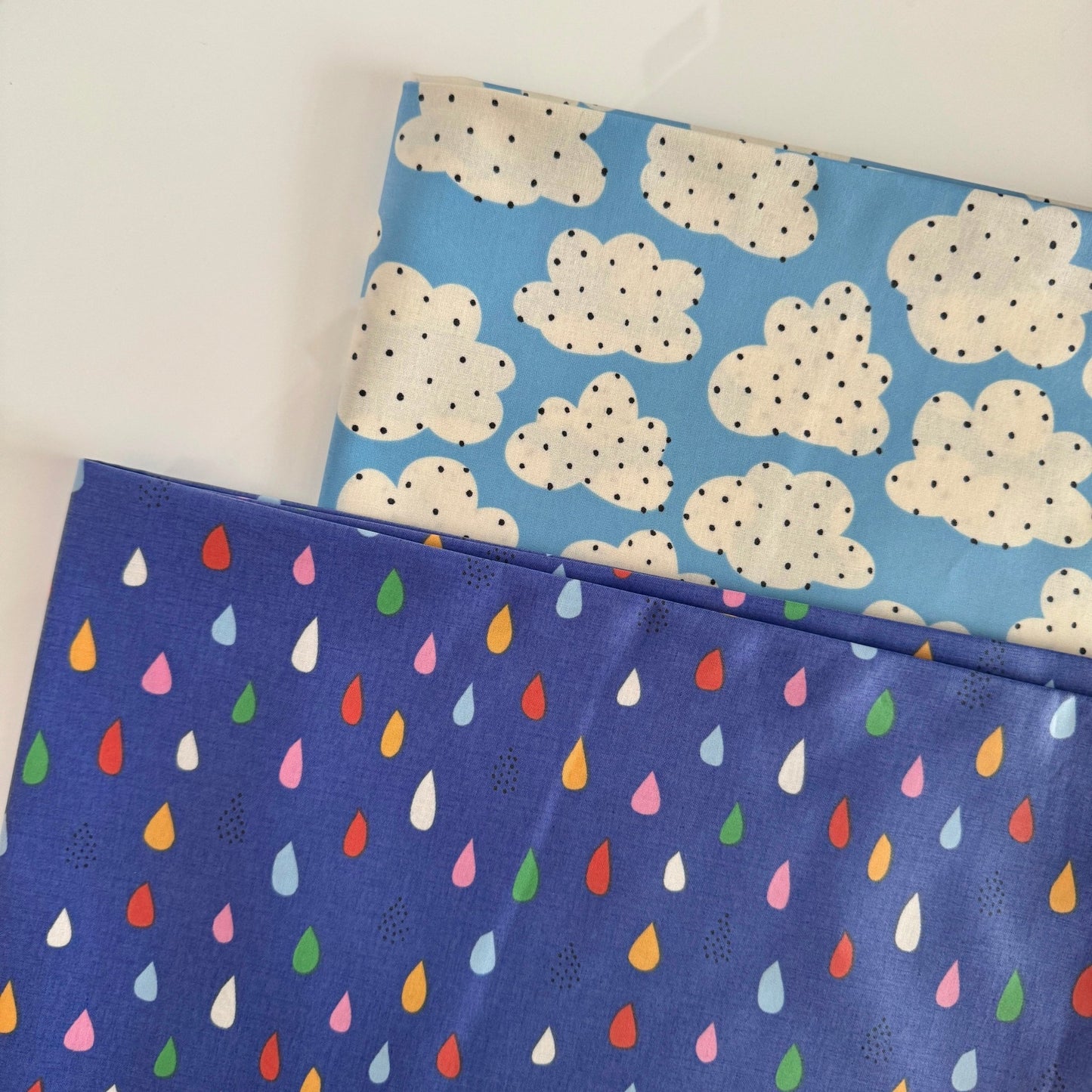 Spotty Sky - Sandra Hutter for Cloud9 Fabrics - Broadcloth with Matte Laminate - Simplifi Fabric