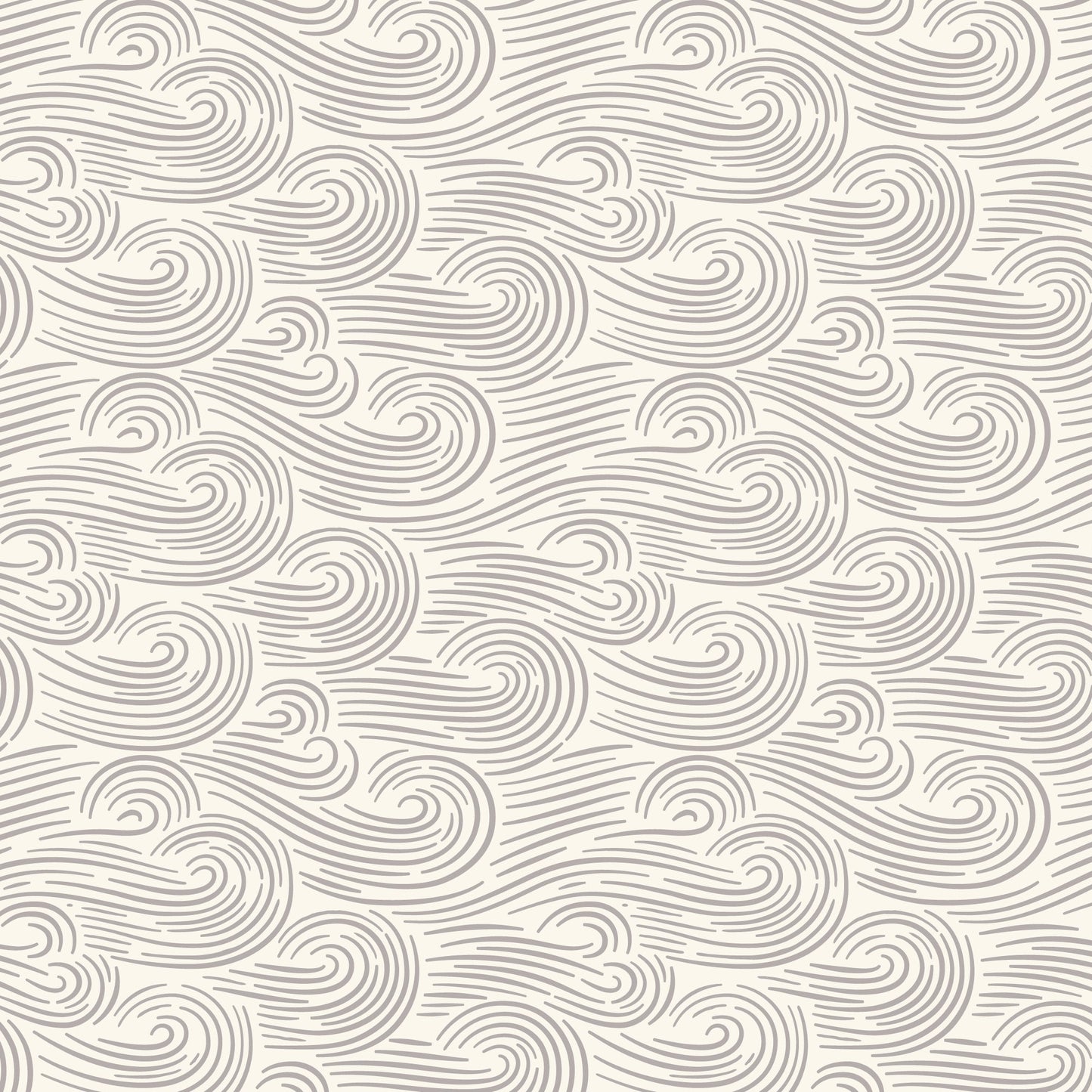 Spring Breeze - Gray - Spring Showers - Ann Gardner - Cloud 9 Fabrics - Poplin - Simplifi Fabric