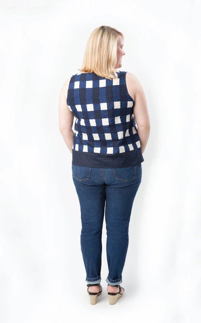 Springfield Top Paper Pattern - Cashmerette - Simplifi Fabric