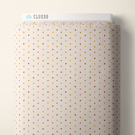 Sprinkles. - Salt - Retro Meadow - Sophie Rowe - Cloud 9 Fabrics - Poplin - Simplifi Fabric