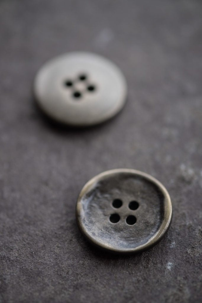 Stamped - Metal Button - Merchant & Mills - 15mm & 20mm - Simplifi Fabric