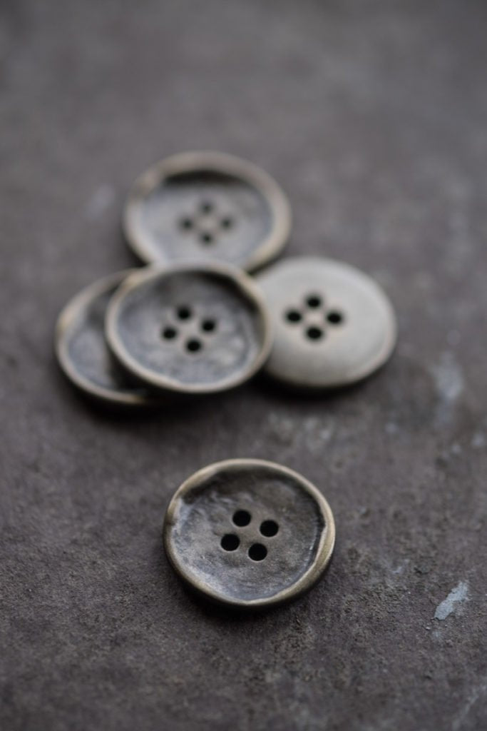 Stamped - Metal Button - Merchant & Mills - 15mm & 20mm - Simplifi Fabric