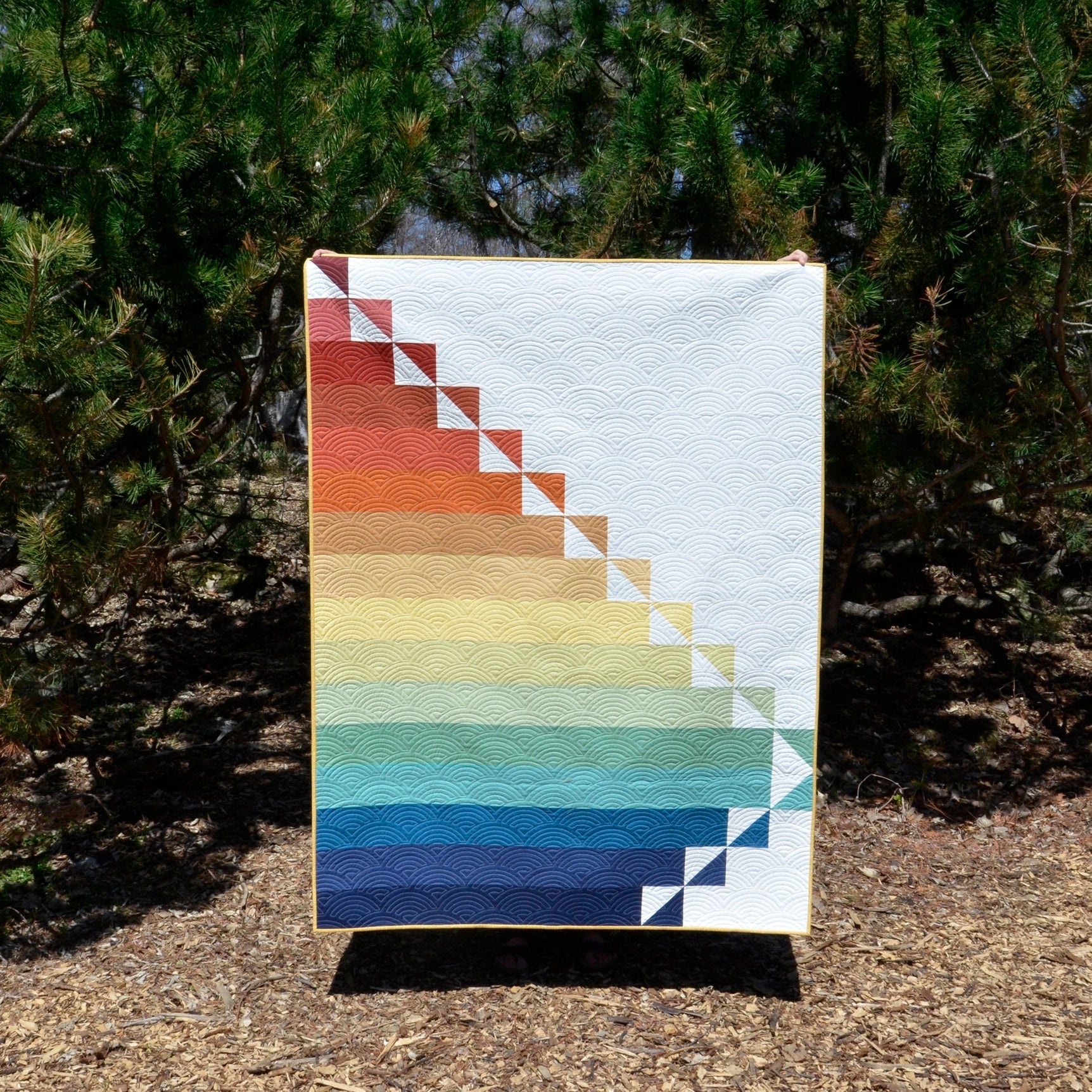 Steep Rock Paper Pattern - The Blanket Statement Quilt Co. - Simplifi Fabric