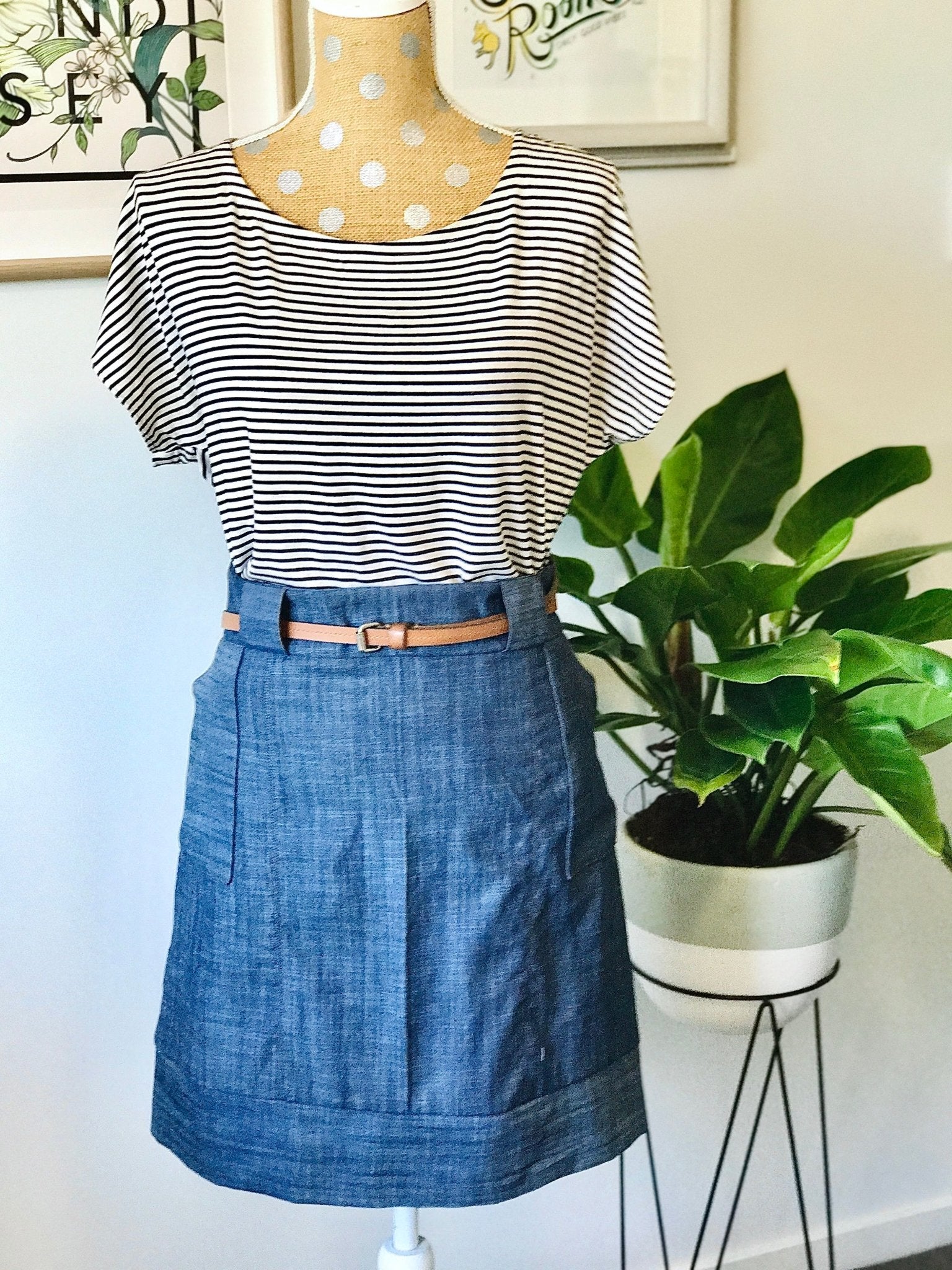 Stella Skirt - Paper Pattern - Sew to Grow - Simplifi Fabric