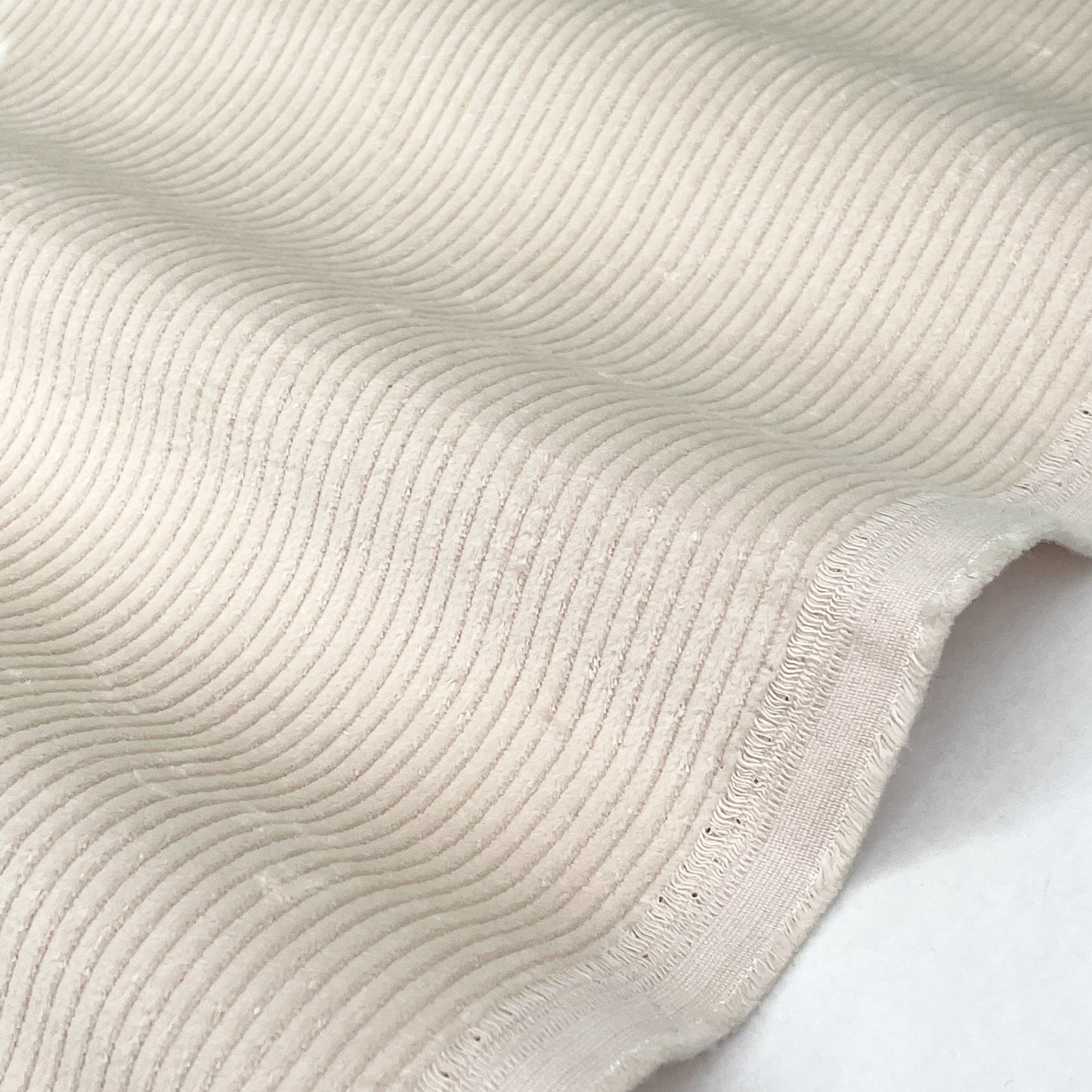 Stretch Corduroy - 8 Wale - Vanilla - Simplifi Fabric