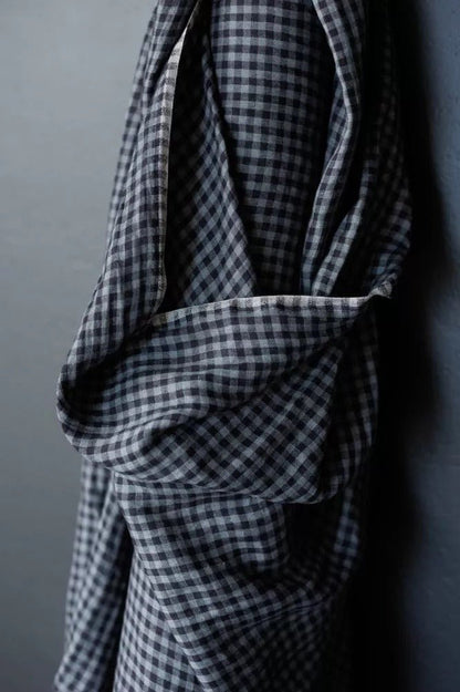 Studio Gingham Linen - European Import - Merchant & Mills - Simplifi Fabric