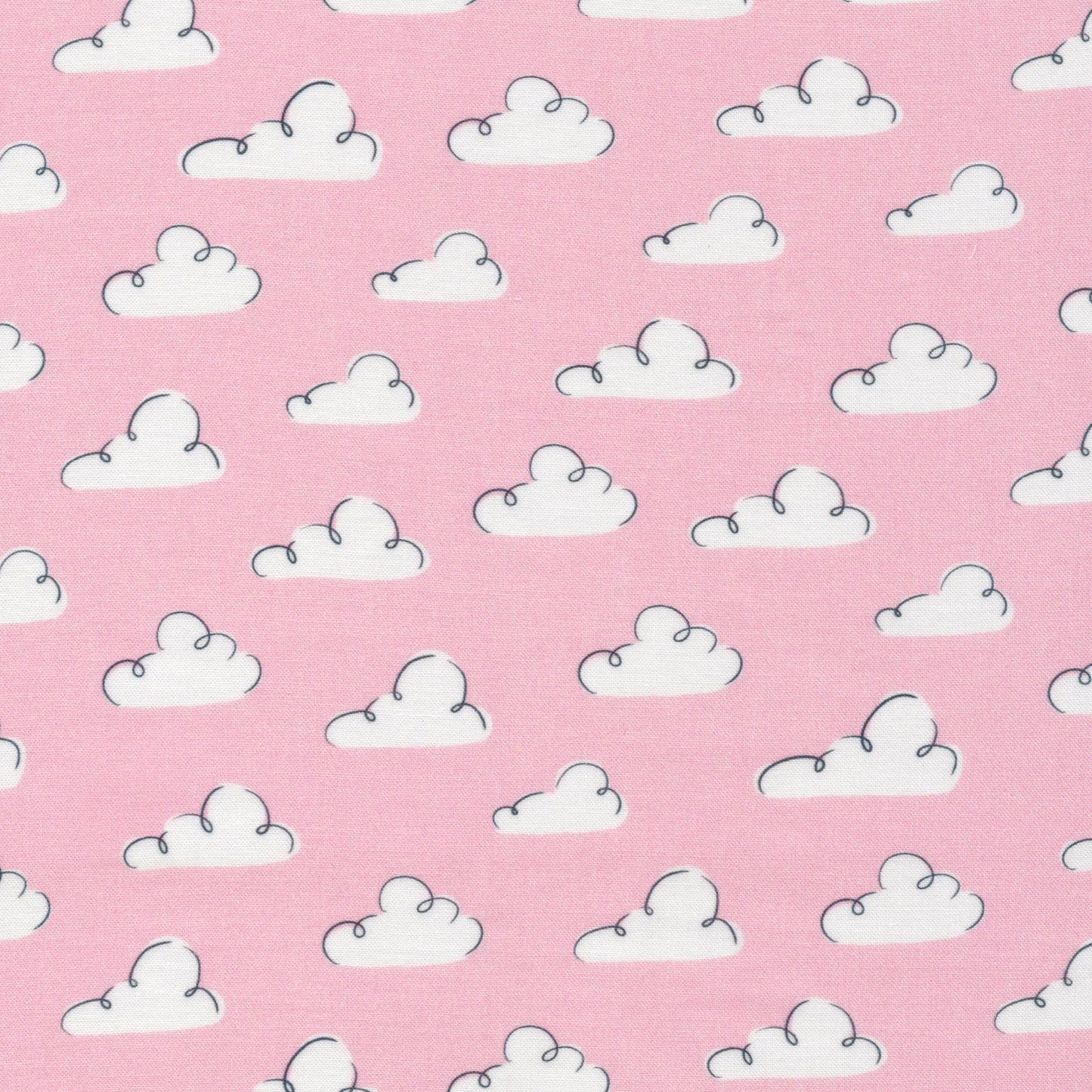 Summer Sky - Pink - Dog Days Of Summer - Krissy Mast - Cloud 9 Fabrics - Poplin - Simplifi Fabric