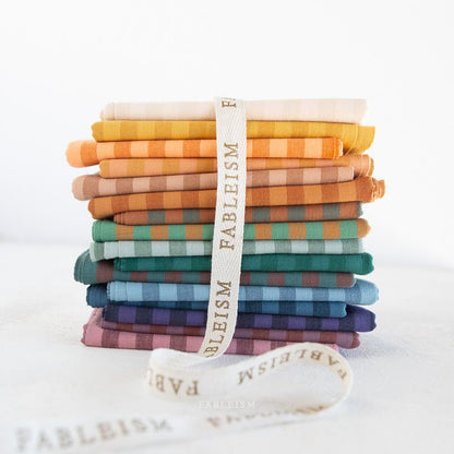 Sun Stripes - Pink Wine - Fableism Supply Co. - Simplifi Fabric
